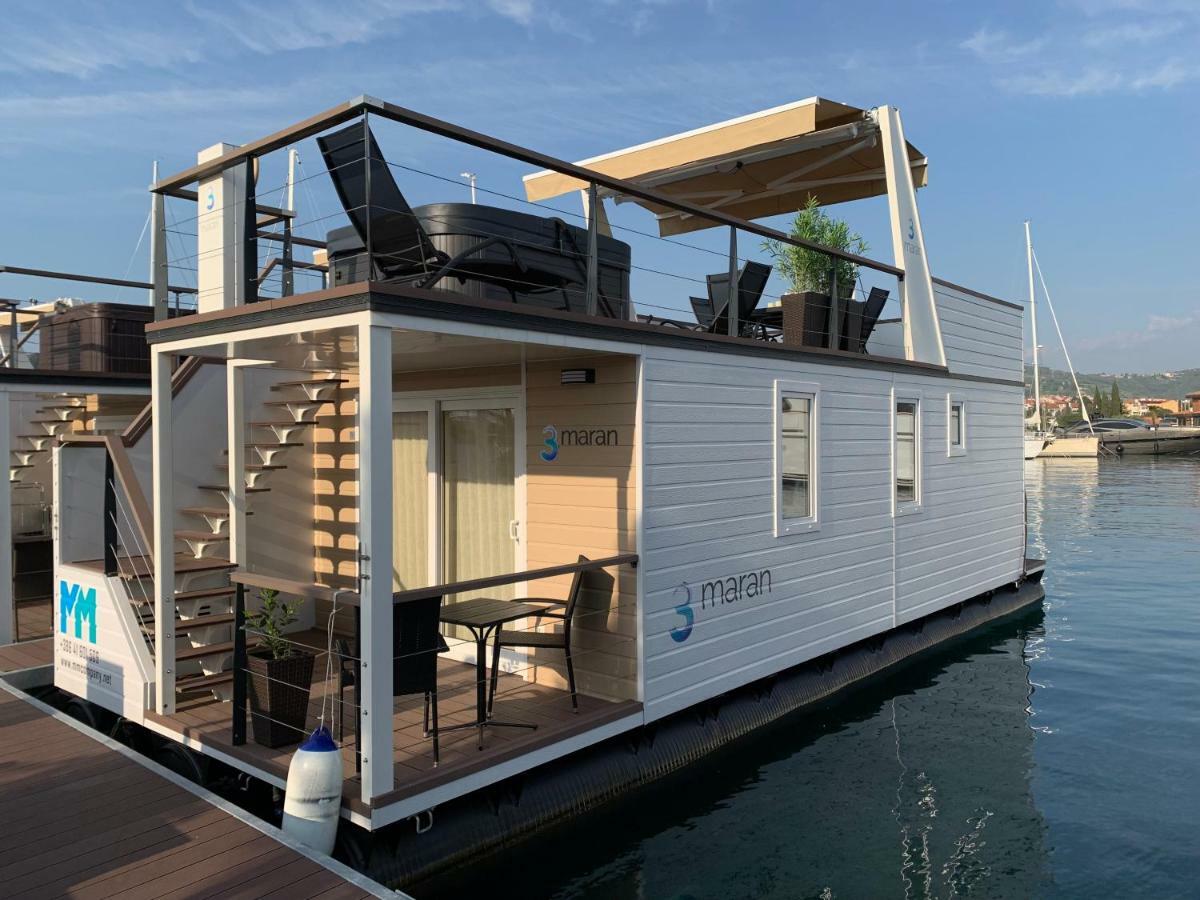 Floating House Mm, Marina Portoroz Villa Luaran gambar